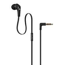 PURO Auricolare mono in-ear Puro con microfono e tasto risposta nero